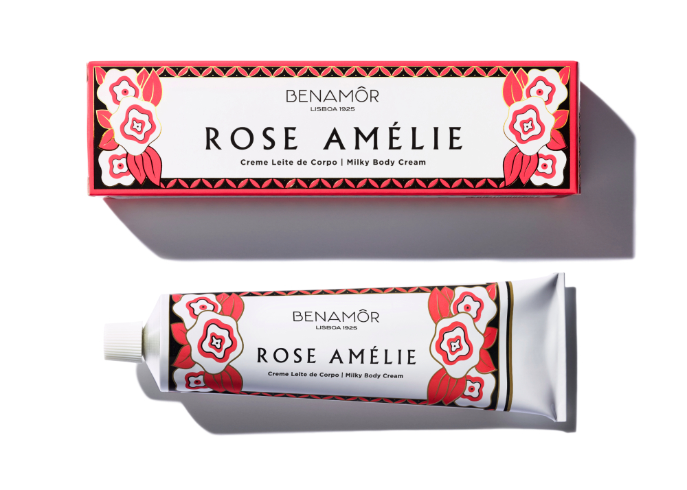 Rose Amelie Creme Leite de Corpo / Milky Body Cream 150ml#BENAMOR-ROSE-AMELIE-BOITETUBE-RVB-1.jpg