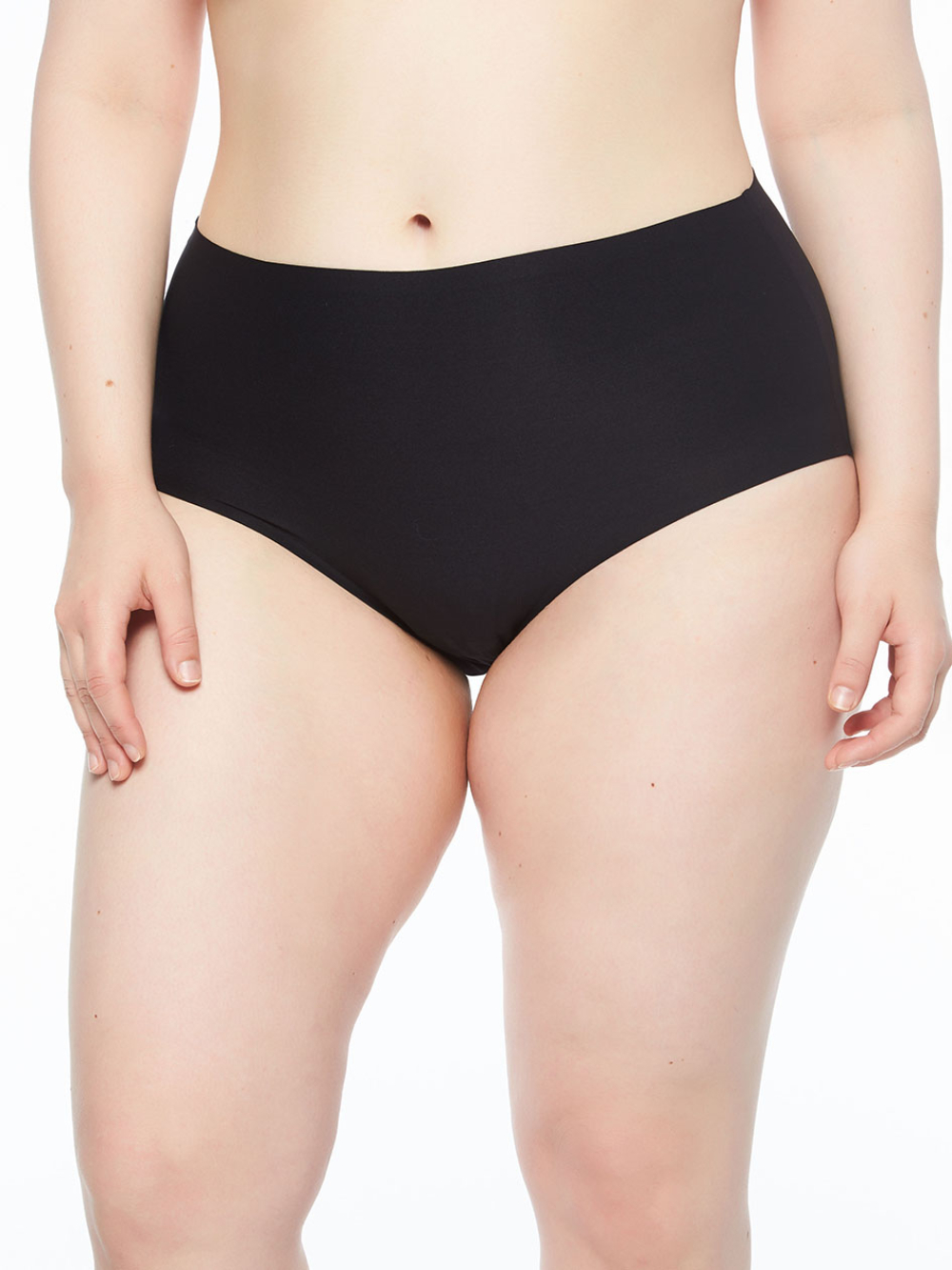 Soft Stretch High Waist Brief Plus Size#C11370-011-SOFT_STRETCH_SNC_CULOTTE-FT.jpg